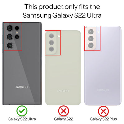 NALIA Glitzerhülle für Samsung Galaxy S22 Ultra – Funkelnder Glitzer-Look & Grip – SHINEPOP (Silikon Case) – Marke aus Berlin Lila NALIA Protective Hülle