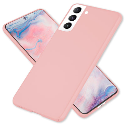 NALIA Ultra Slim Hardcase für Samsung Galaxy S22 – Anti-Fingerabdruck & 0.5mm Dünn – PUREFIT (Matt & Leicht) – Marke aus Berlin Pink NALIA SlimFit Hülle