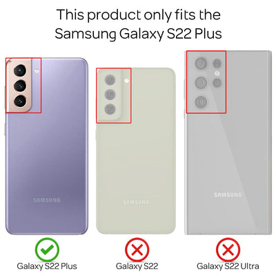 NALIA 360° Hülle für Samsung Galaxy S22 Plus – Vorne & Hinten Schutz – 360GUARD (Full-Body Case) – Marke aus Berlin Default Title NALIA Transparente Hülle