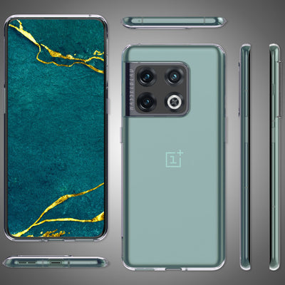 NALIA Transparente Silikonhülle für OnePlus 10 Pro – Anti-Gelb & Rutschfest – GLAZE (Handyhülle Kristallklar, Schlank & Stoßfest) – Marke aus Berlin Default Title NALIA Transparente Hülle