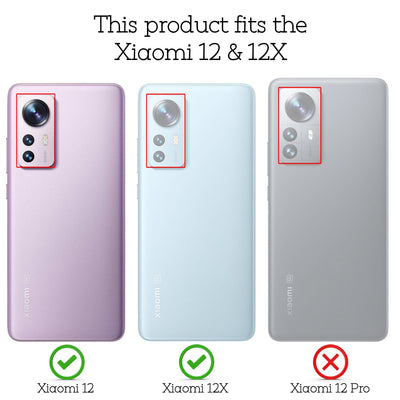 NALIA Ringhülle für Xiaomi 12 / 12X – Ring-Ständer 360° & für Magnet-Halter – GRIP360 (Mattiertes Silikon Case) – Marke aus Berlin Schwarz NALIA Protective Hülle