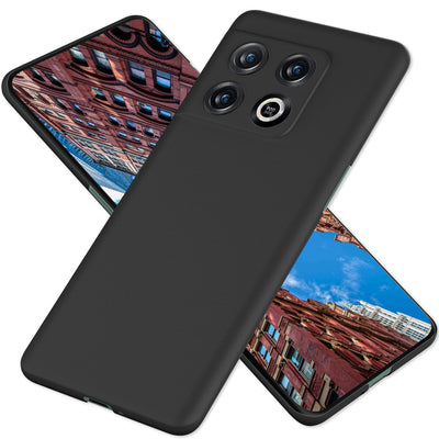 NALIA Ultra Slim Hardcase für OnePlus 10 Pro – Anti-Fingerabdruck & 0.5mm Dünn – PUREFIT (Matt & Leicht) – Marke aus Berlin Schwarz NALIA SlimFit Hülle