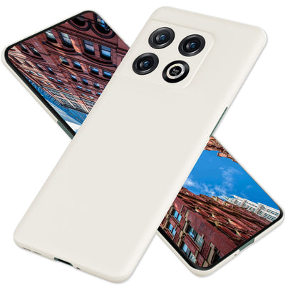 NALIA Ultra Slim Hardcase für OnePlus 10 Pro – Anti-Fingerabdruck & 0.5mm Dünn – PUREFIT (Matt & Leicht) – Marke aus Berlin Weiß NALIA SlimFit Hülle