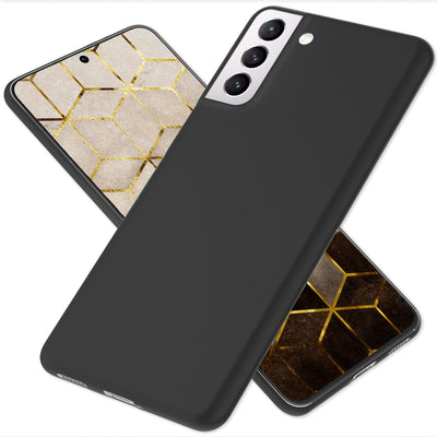 NALIA Ultra Slim Hardcase für Samsung Galaxy S22 Plus – Matt & 0.3mm Dünn – PHANTOM (Hauchdünnes Cover & Kamera-Vollschutz) – Marke aus Berlin Schwarz NALIA SlimFit Hülle