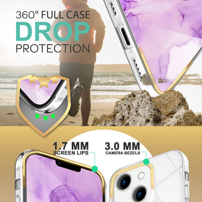 NALIA 360° Hülle für iPhone 14 Plus – Vorne & Hinten Schutz – 360GUARD (Full-Body Case) – Marke aus Berlin Default Title NALIA Transparente Hülle