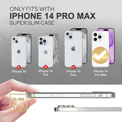 NALIA 360° Hülle für iPhone 14 Pro Max – Vorne & Hinten Schutz – 360GUARD (Full-Body Case) – Marke aus Berlin Default Title NALIA Transparente Hülle