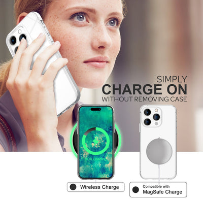 NALIA Transparente Silikonhülle für iPhone 14 Pro – Anti-Gelb & Rutschfest – GLAZE (Handyhülle Kristallklar, Schlank & Stoßfest) – Marke aus Berlin Default Title NALIA Transparente Hülle