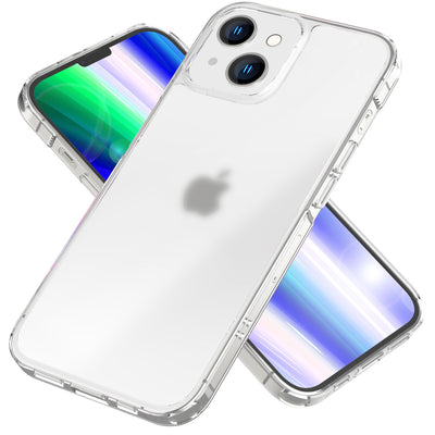 NALIA Matt-Transparentes Case für iPhone 14 Plus – Milchglas-Optik & Anti-Fingerprint – NYTE (Stoßfest, Harte Rückseite & Silikon Bumper) – Marke aus Berlin Default Title NALIA Transparente Hülle