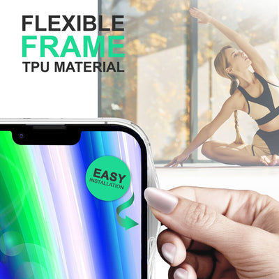 NALIA Matt-Transparentes Case für iPhone 14 Plus – Milchglas-Optik & Anti-Fingerprint – NYTE (Stoßfest, Harte Rückseite & Silikon Bumper) – Marke aus Berlin Default Title NALIA Transparente Hülle