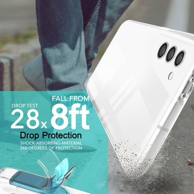 NALIA 360° Hülle für Samsung Galaxy S23 Plus – Vorne & Hinten Schutz – 360GUARD (Full-Body Case) – Marke aus Berlin Default Title NALIA Transparente Hülle