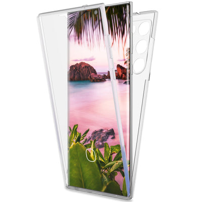 NALIA 360° Hülle für Samsung Galaxy S23 Ultra – Vorne & Hinten Schutz – 360GUARD (Full-Body Case) – Marke aus Berlin Default Title NALIA Transparente Hülle