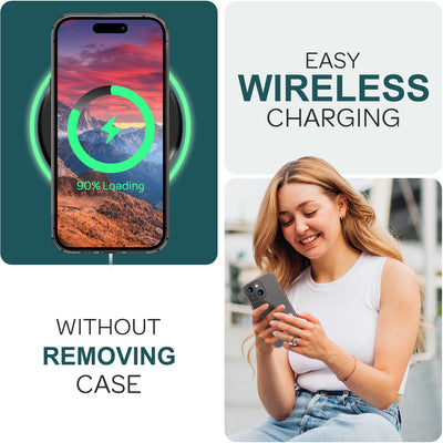 NALIA Ultra Slim Hardcase für iPhone 15 Plus – Matt-Transparent & 0.3mm Dünn – PHANTOM (Dünnes Cover & Kamera-Vollschutz) – Marke aus Berlin Schwarz NALIA SlimFit Hülle