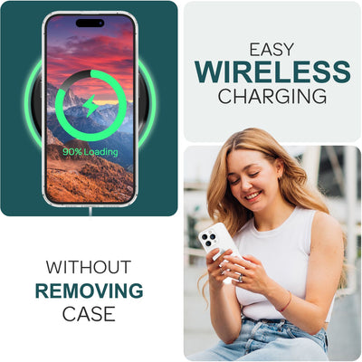 NALIA Ultra Slim Hardcase für iPhone 15 Pro Max – Matt-Transparent & 0.3mm Dünn – PHANTOM (Dünnes Cover & Kamera-Vollschutz) – Marke aus Berlin Weiß NALIA SlimFit Hülle