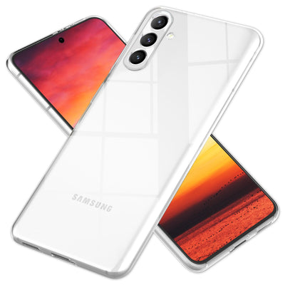 NALIA Transparente Silikonhülle für Samsung Galaxy S24 – Anti-Gelb & Rutschfest – GLAZE (Handyhülle Kristallklar, Schlank & Stoßfest) – Marke aus Berlin Default Title NALIA Transparente Hülle