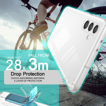 NALIA Klare Silikonhülle für Samsung Galaxy S24 Hülle, Transparentes Handycover für kristallklaren Look, Klarsichthülle
