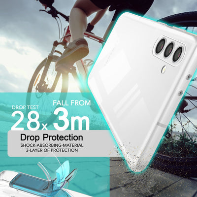 NALIA Transparente Silikonhülle für Samsung Galaxy S24 Plus – Anti-Gelb & Rutschfest – GLAZE (Handyhülle Kristallklar, Schlank & Stoßfest) – Marke aus Berlin Default Title NALIA Transparente Hülle