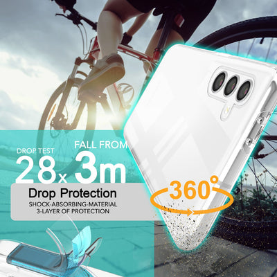 NALIA 360° Hülle für Samsung Galaxy S24 Plus – Vorne & Hinten Schutz – 360GUARD (Full-Body Case) – Marke aus Berlin Default Title NALIA Transparente Hülle