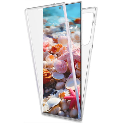 NALIA 360° Hülle für Samsung Galaxy S24 Ultra – Vorne & Hinten Schutz – 360GUARD (Full-Body Case) – Marke aus Berlin Default Title NALIA Transparente Hülle