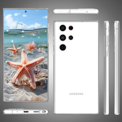 NALIA 360° Hülle für Samsung Galaxy S24 Ultra – Vorne & Hinten Schutz – 360GUARD (Full-Body Case) – Marke aus Berlin Default Title NALIA Transparente Hülle