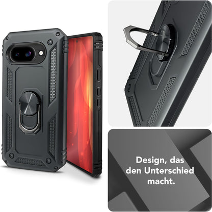 NALIA Outdoor Ring Hülle Google Pixel 9a Case 360° stoßfest Default Title NALIA Outdoor Hülle