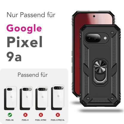 NALIA Outdoor Ring Hülle Google Pixel 9a Case 360° stoßfest Default Title NALIA Outdoor Hülle