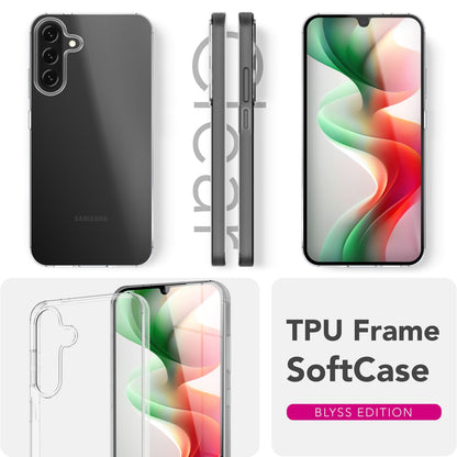 NALIA AirFlex Hülle für Samsung Galaxy A26 – Flexibles TPU Cover in Transparenz, Durchsichtig & Schlank, Passgenaue Silikon Schutzhülle, Dünn & Dezent, Strapazierfähige Handyhülle