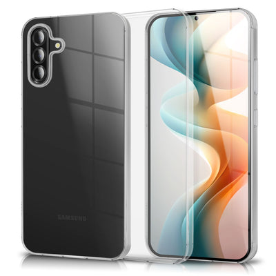 NALIA Transparente Silikonhülle für Samsung Galaxy A36 / A56 – Anti-Gelb & Rutschfest – GLAZE (Handyhülle Kristallklar, Schlank & Stoßfest) – Marke aus Berlin Default Title NALIA Transparente Hülle