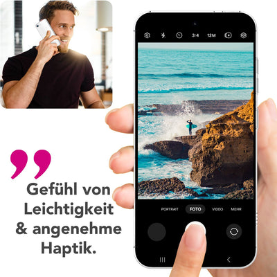 NALIA Transparente Silikonhülle für iPhone 16e / 17e – Anti-Gelb & Rutschfest – GLAZE (Handyhülle Kristallklar, Schlank & Stoßfest) – Marke aus Berlin Default Title NALIA Transparente Hülle