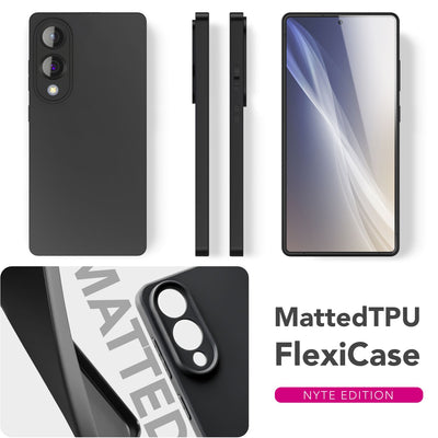 NALIA Matte Silikonhülle für Samsung Galaxy S25 Edge – Slim, Schwarz & Rutschfest – STRIDER (Soft Case, Kameraschutz & Stoßfest) – Marke aus Berlin Default Title NALIA SlimFit Hülle