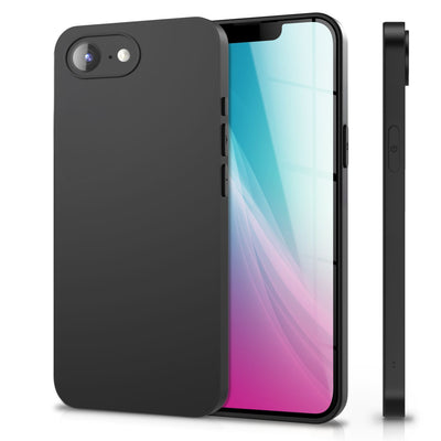NALIA Matte Silikonhülle für iPhone 16e / 17e – Slim, Schwarz & Rutschfest – STRIDER (Soft Case, Kameraschutz & Stoßfest) – Marke aus Berlin Default Title NALIA SlimFit Hülle