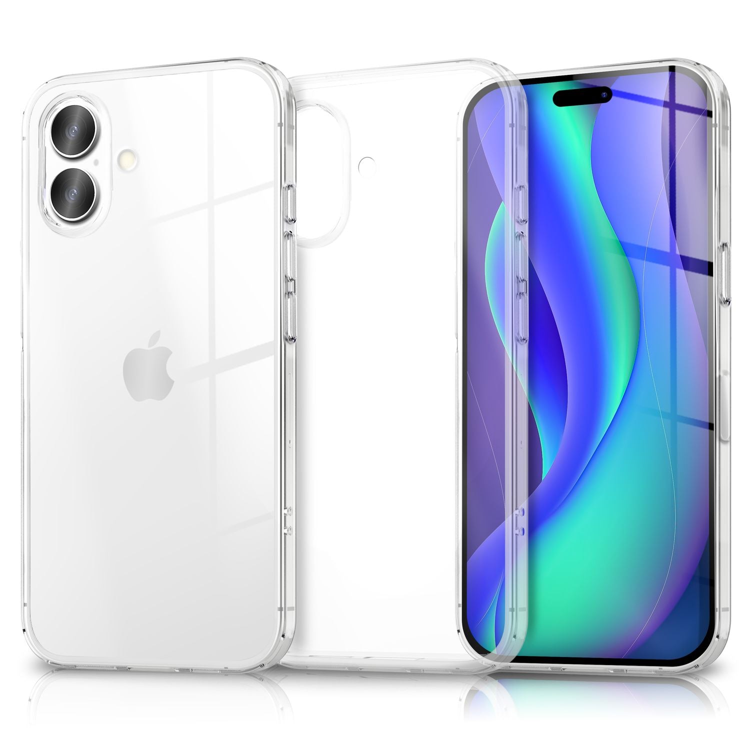 NALIA Hülle AirFlex für Apple iPhone 17 (Kristallklare Silikonhülle) - Transparente TPU Handyhülle, Flexibel & Robust, Anti-Gelb & Durchsichtig, Kratzfest & Strapazierfähig