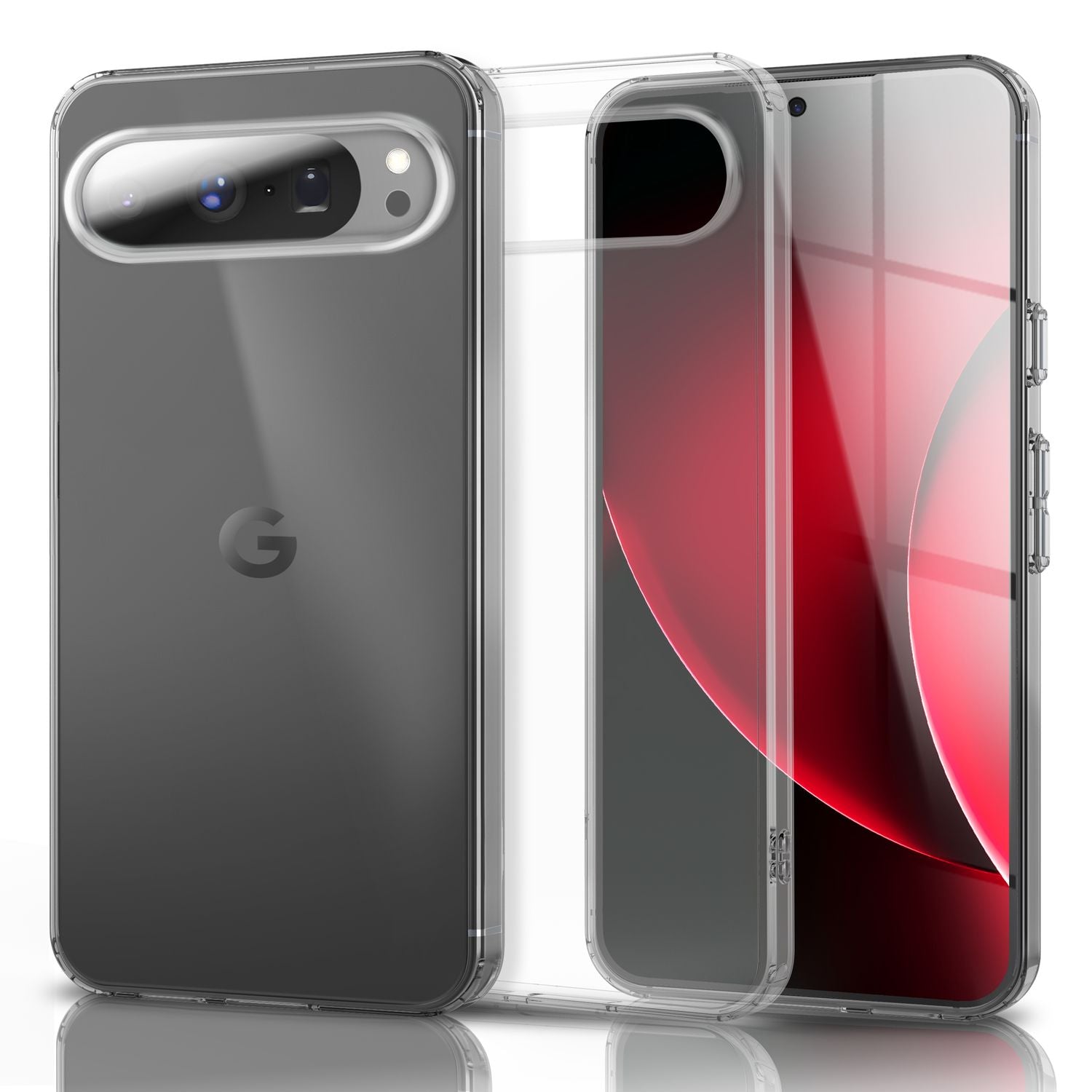 NALIA Hülle AirFlex für Google Pixel 10 Pro (Kristallklare Silikonhülle) - Transparentes TPU Cover, Dünn & Flexibel, Anti-Gelb Beschichtung, Handy Schutzhülle Durchsichtig