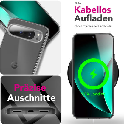 NALIA Transparente Silikonhülle Google Pixel 10 Pro XL Case Anti-Gelb stoßfest Default Title NALIA Transparente Hülle