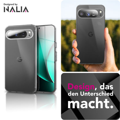 NALIA Transparente Silikonhülle Google Pixel 10 Pro XL Case Anti-Gelb stoßfest Default Title NALIA Transparente Hülle