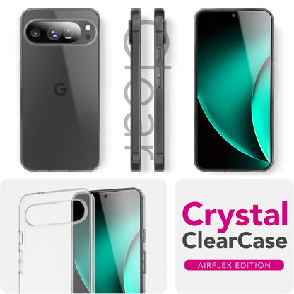 NALIA Transparente Silikonhülle Google Pixel 10 Pro XL Case Anti-Gelb stoßfest Default Title NALIA Transparente Hülle