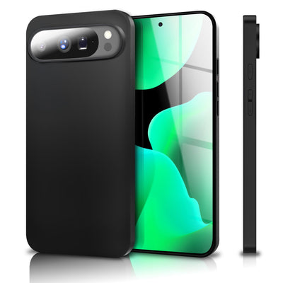 NALIA Matte Silikonhülle für Google Pixel 10 Pro XL – Slim, Schwarz & Rutschfest – STRIDER (Soft Case, Kameraschutz & Stoßfest) – Marke aus Berlin Default Title NALIA SlimFit Hülle