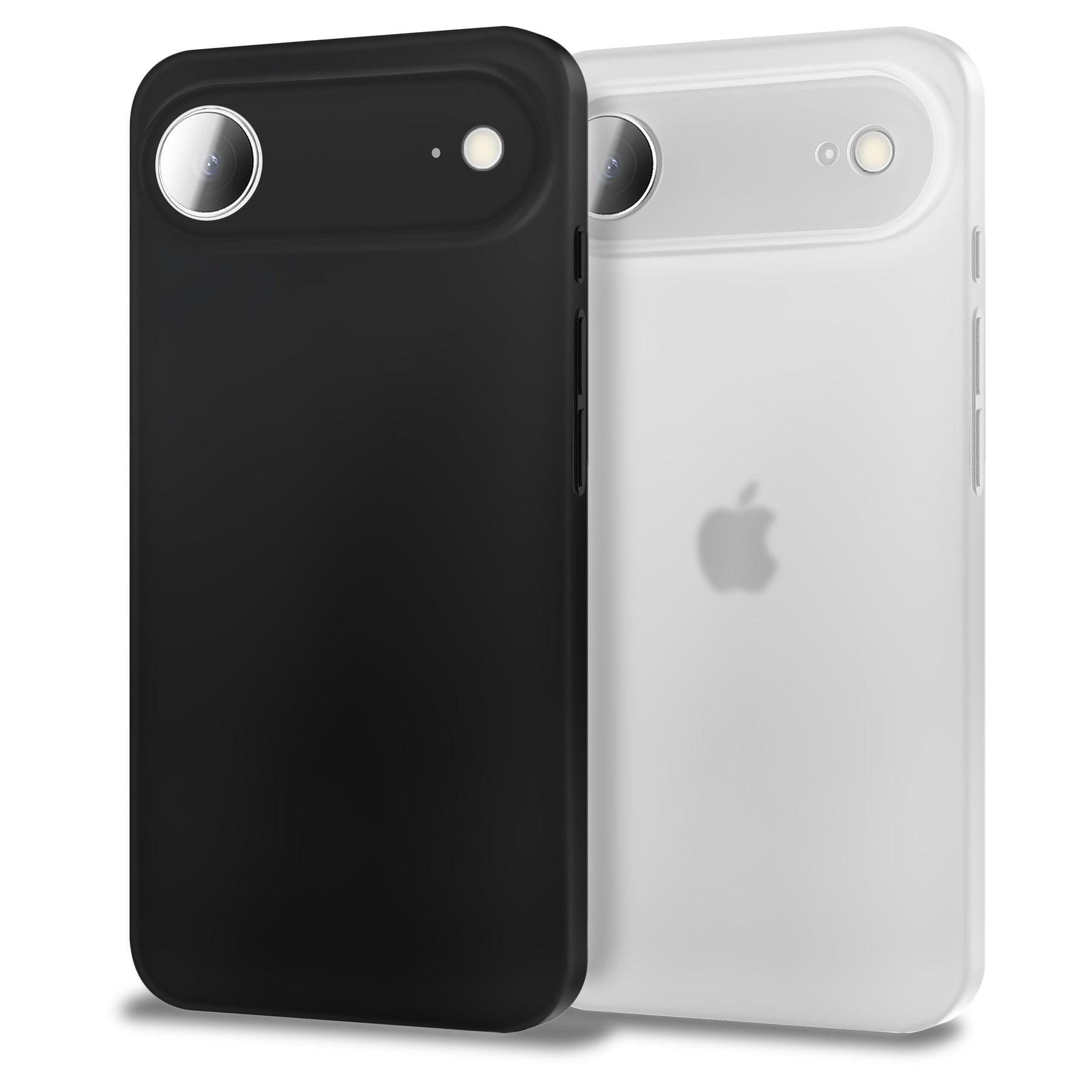 NALIA Ultra Slim Hardcase für iPhone 17 Air – Matt & 0.3mm Dünn – PHANTOM (Dünnes Cover & Kamera-Vollschutz) – Marke aus Berlin Default NALIA SlimFit Hülle