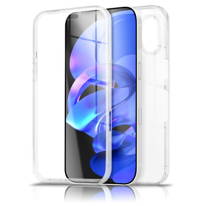 NALIA Hülle 360Guard für Apple iPhone 17 (360° Rundumschutz) - Kristallklare Handyhülle mit Frontfolie & Rückschale, Transparent & Anti-Gelb, Schlanker Komplettschutz, Displayhülle Default Title NALIA Transparente Hülle