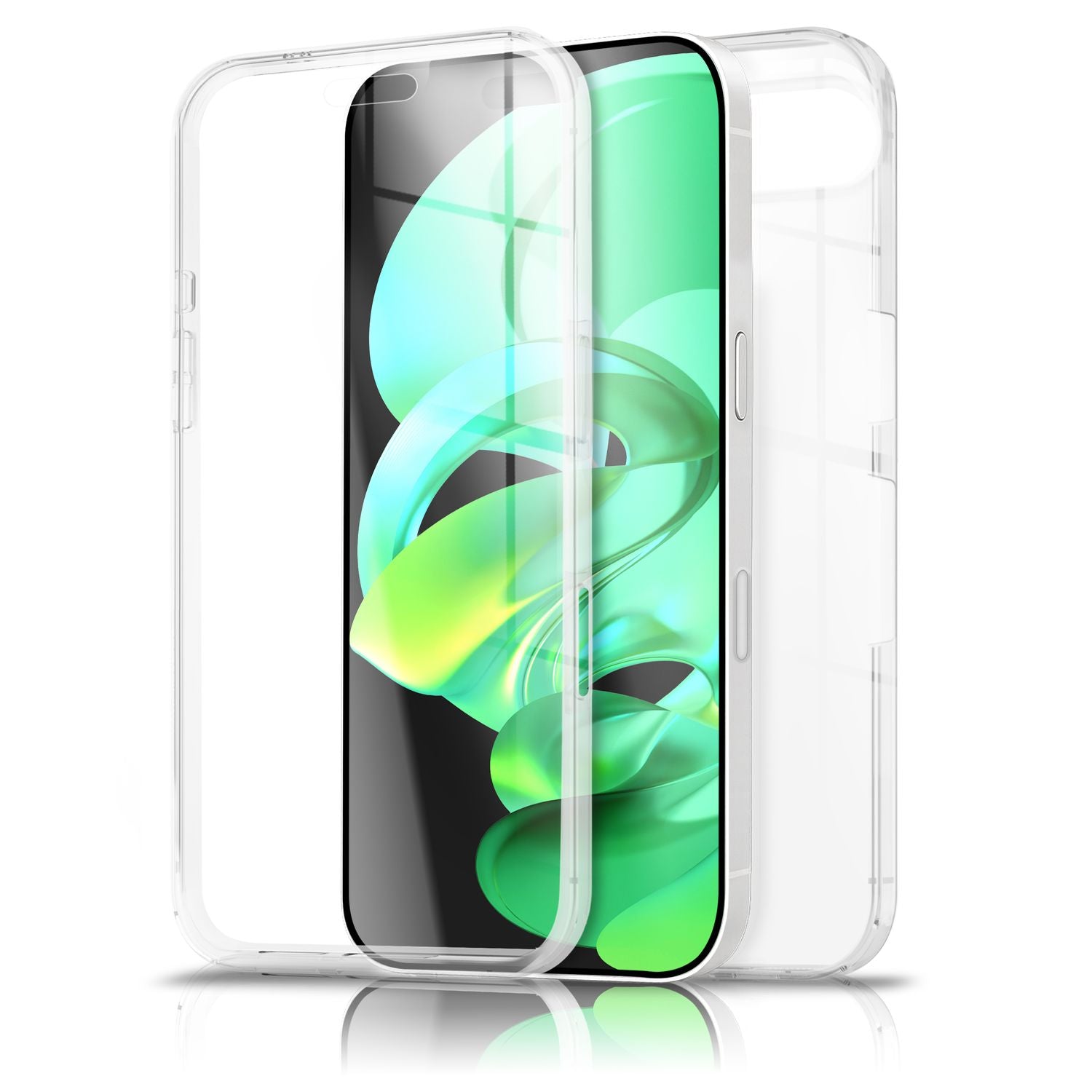 NALIA Hülle 360Guard für Apple iPhone 17 Air (360° Rundumschutz) - Glasklare Schutzhülle mit Displayfolie & Backcover, Transparent & Kratzfest, Anti-Gelb, Komplettschutz, Robust