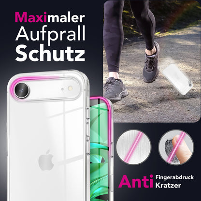 NALIA Hülle 360Guard für Apple iPhone 17 Air (360° Rundumschutz) - Glasklare Schutzhülle mit Displayfolie & Backcover, Transparent & Kratzfest, Anti-Gelb, Komplettschutz, Robust Default Title NALIA Transparente Hülle