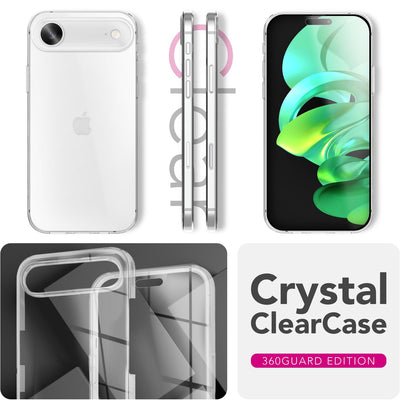 NALIA 360° Hülle für iPhone 17 Air – Vorne & Hinten Schutz – 360GUARD (Full-Body Case) – Marke aus Berlin Default Title NALIA Transparente Hülle