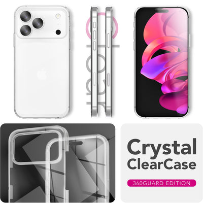 NALIA 360° Hülle für iPhone 17 Pro Max – Vorne & Hinten Schutz – 360GUARD (Full-Body Case) – Marke aus Berlin Default Title NALIA Transparente Hülle