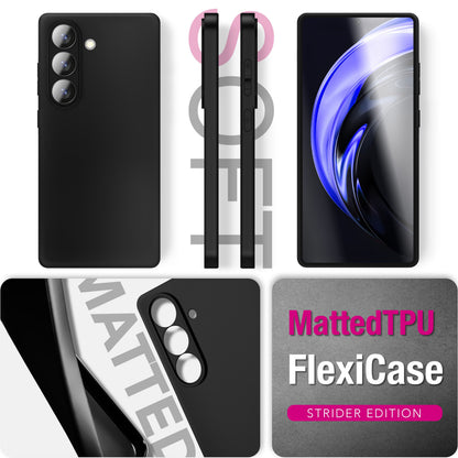 NALIA Matte Silikonhülle Samsung Galaxy S26 Case schwarz slim Kameraschutz Default Title NALIA SlimFit Hüllen