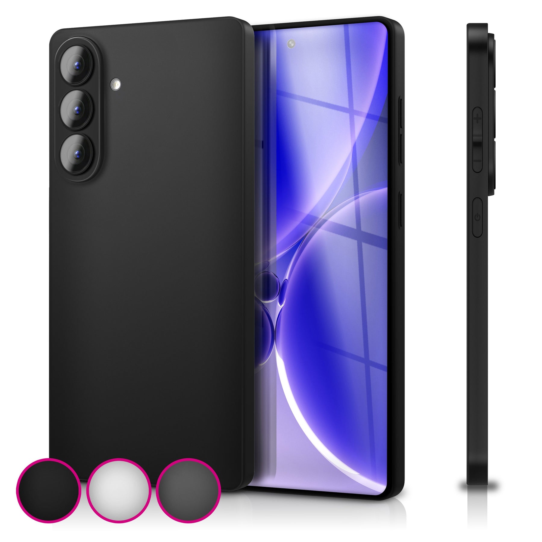 NALIA Ultra Slim Hardcase für Samsung Galaxy S26 – Matt & 0.3mm Dünn – PHANTOM (Dünnes Cover & Kamera-Vollschutz) – Marke aus Berlin Default NALIA SlimFit Hülle