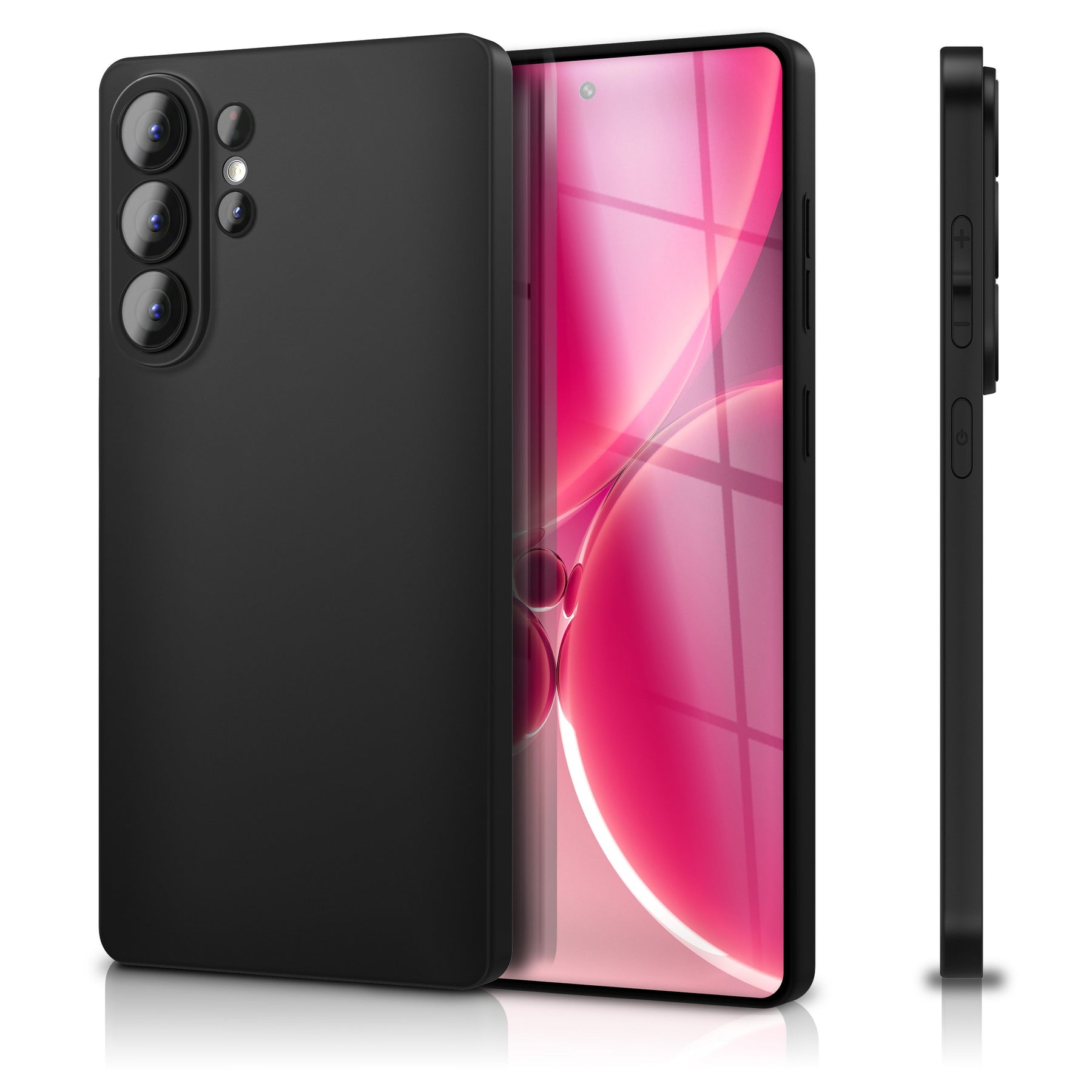NALIA Ultra Slim Hardcase für Samsung Galaxy S26 Ultra – Matt & 0.3mm Dünn – PHANTOM (Dünnes Cover & Kamera-Vollschutz) – Marke aus Berlin Schwarz Opak NALIA SlimFit Hülle