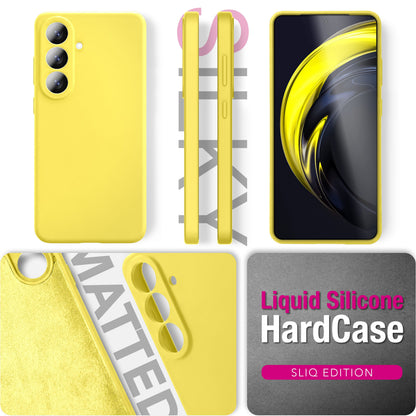 NALIA Silikonhülle Samsung Galaxy S26 Case samtig griffig Kameraschutz stoßfest Seidenrosa NALIA Protective Hülle