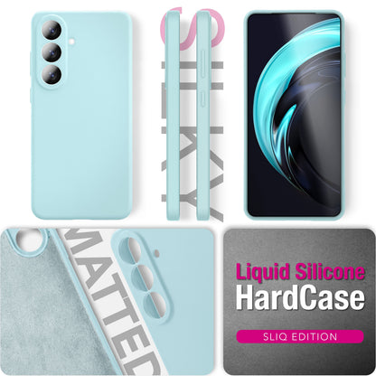 NALIA Silikonhülle Samsung Galaxy S26 Case samtig griffig Kameraschutz stoßfest Seidenrosa NALIA Protective Hülle