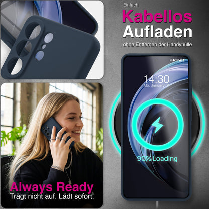 NALIA Silikonhülle Samsung Galaxy S26 Ultra Case samtig griffig Kameraschutz Waldnacht Grün NALIA Protective Hülle
