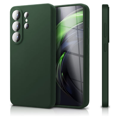 NALIA Silikonhülle für Samsung Galaxy S26 Ultra – Kameraschutz & Innenfutter – PHOENIX (Soft-Touch Case) – Marke aus Berlin Waldnacht Grün NALIA Protective Hülle