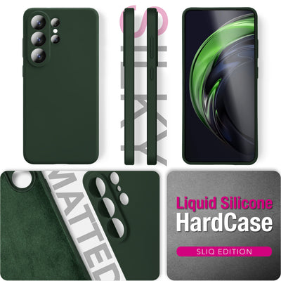 NALIA Silikonhülle für Samsung Galaxy S26 Ultra – Kameraschutz & Innenfutter – PHOENIX (Soft-Touch Case) – Marke aus Berlin Waldnacht Grün NALIA Protective Hülle